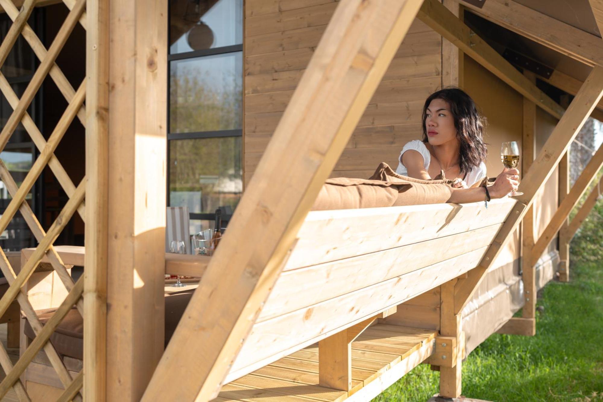 Agriglamping Butterfly House Sardegna Hotell Olmedo Eksteriør bilde
