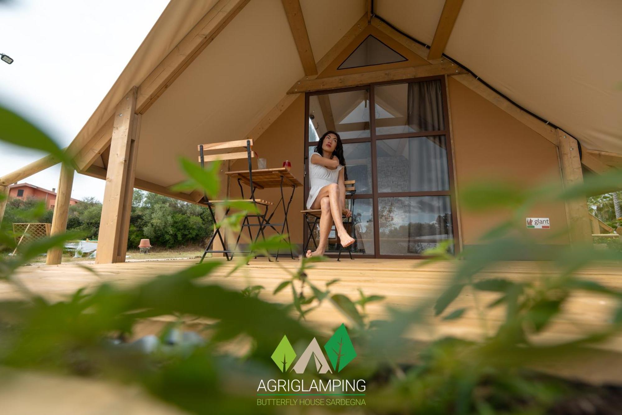 Agriglamping Butterfly House Sardegna Hotell Olmedo Eksteriør bilde