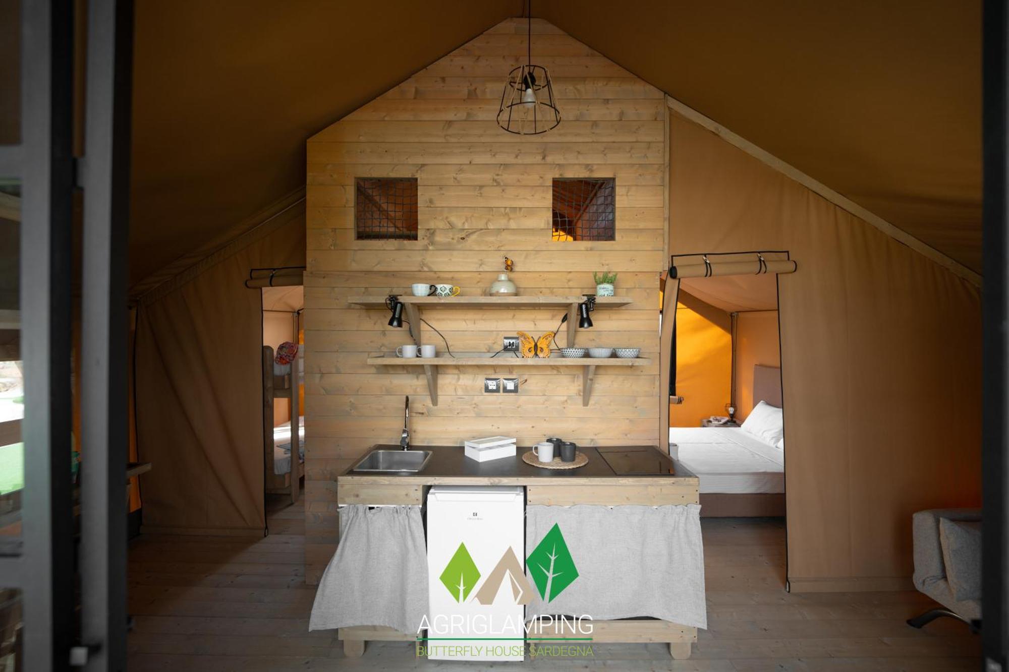 Agriglamping Butterfly House Sardegna Hotell Olmedo Eksteriør bilde